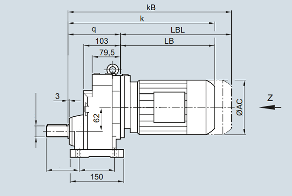 E49減速電機(jī),EF49減速器,EZ49減速箱,減速機(jī)