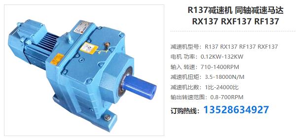 R137減速電機(jī)