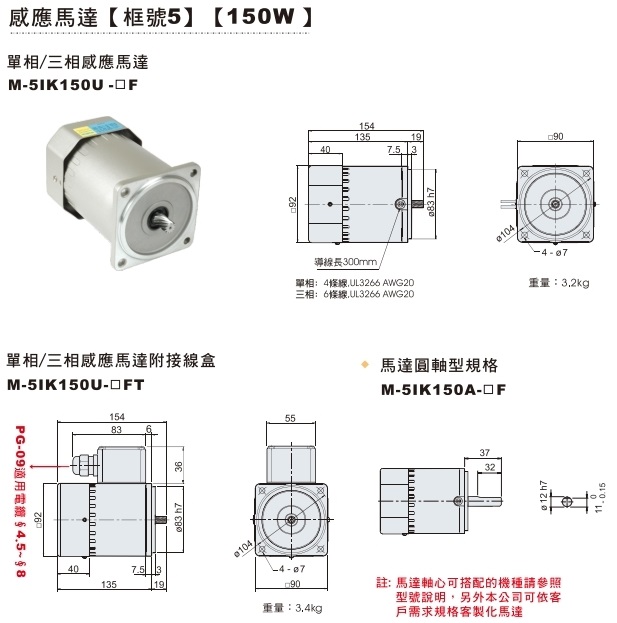 5號機(jī) 150W